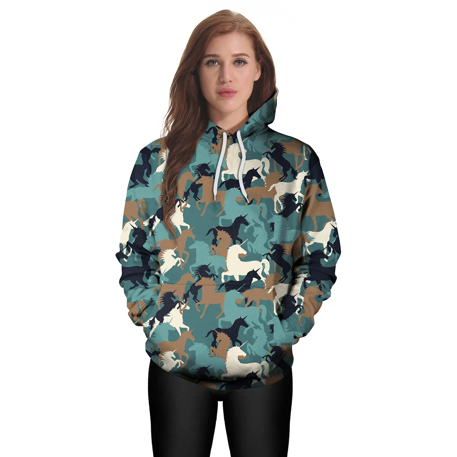 Phantasy Camouflage Hoodies Pullover Men Women Outwear Clothing Cartoon Printed Sweatshirts Hoodie Outdoor Sport Tracksuit