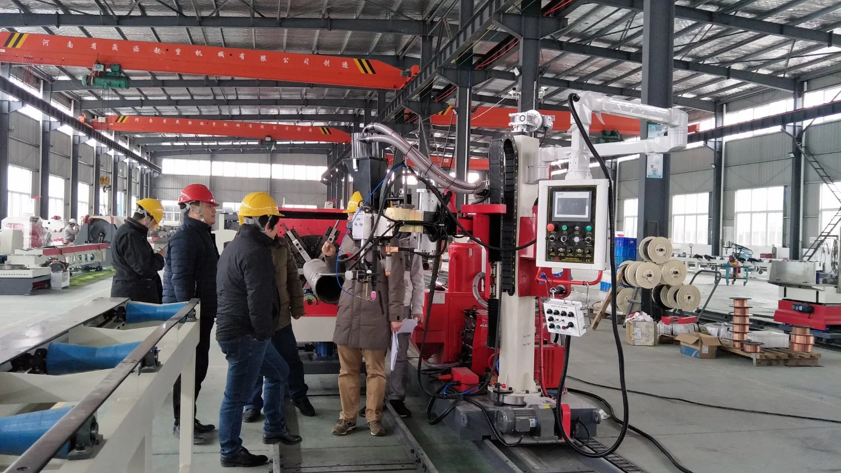 Modern and Environmentally Friendly Pipe Butt Tee-Junction Welding Machine