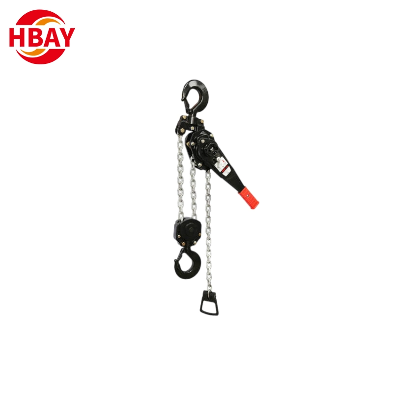 Factory Direct Sale Chain Block 0.75 1 3ton Lever Block, Manual Chain Block for Hand Lifting