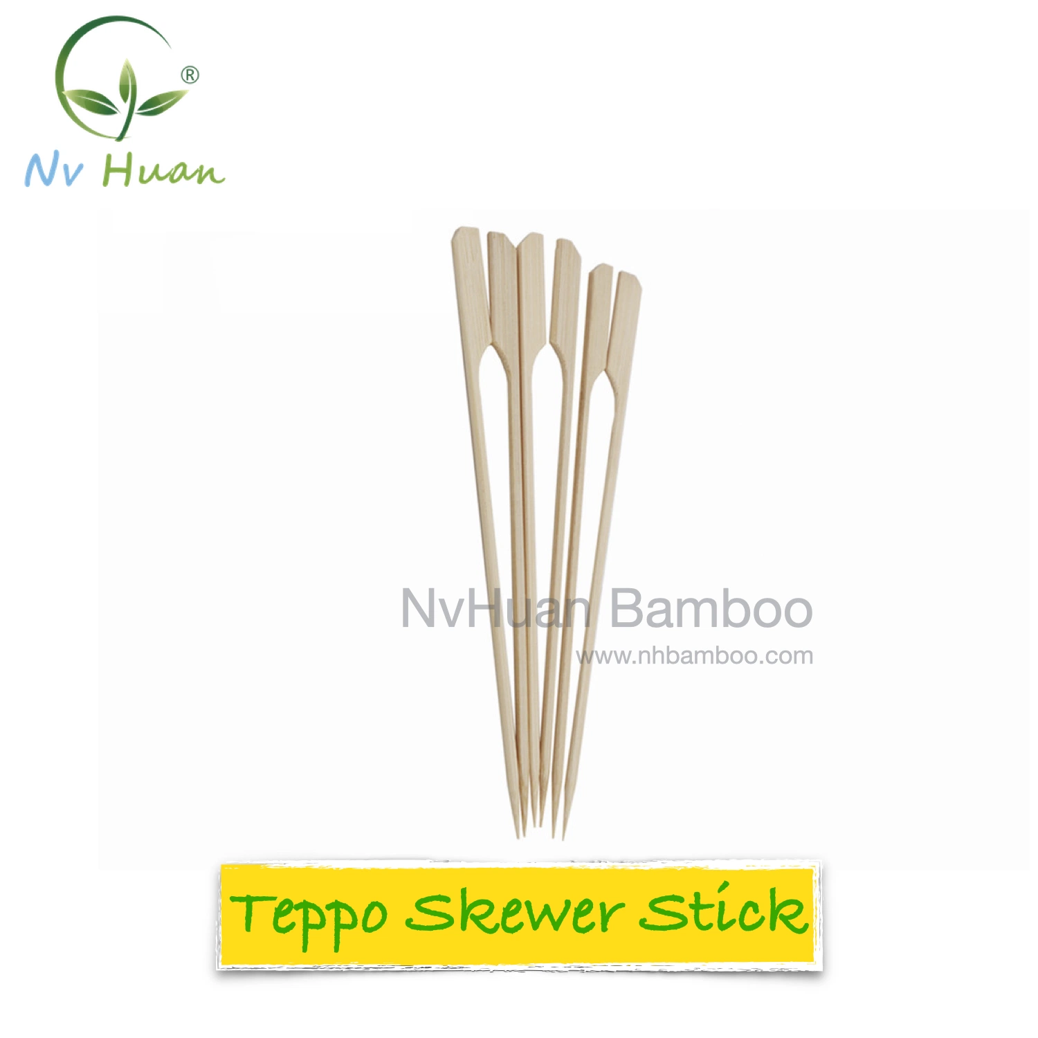 Drapeau de brochettes de bambou Teppo Kebab