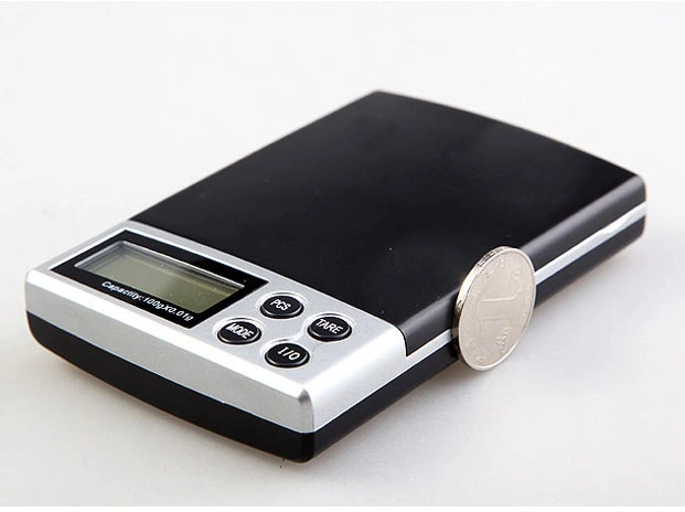 Mini Weighing 0.01 High Accuraccy Digital Electronic Weighing Pocket Scale with Stainless Steel Platform