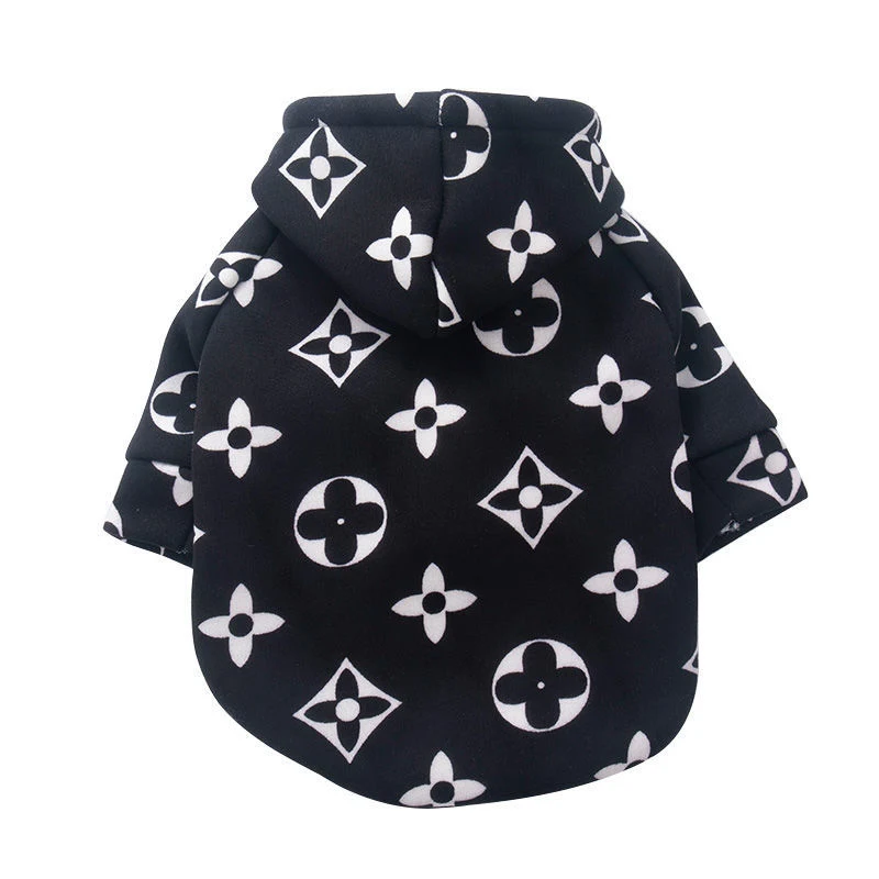 High quality/High cost performance  Promotional Dog Printed Hoodies Pet Clothes