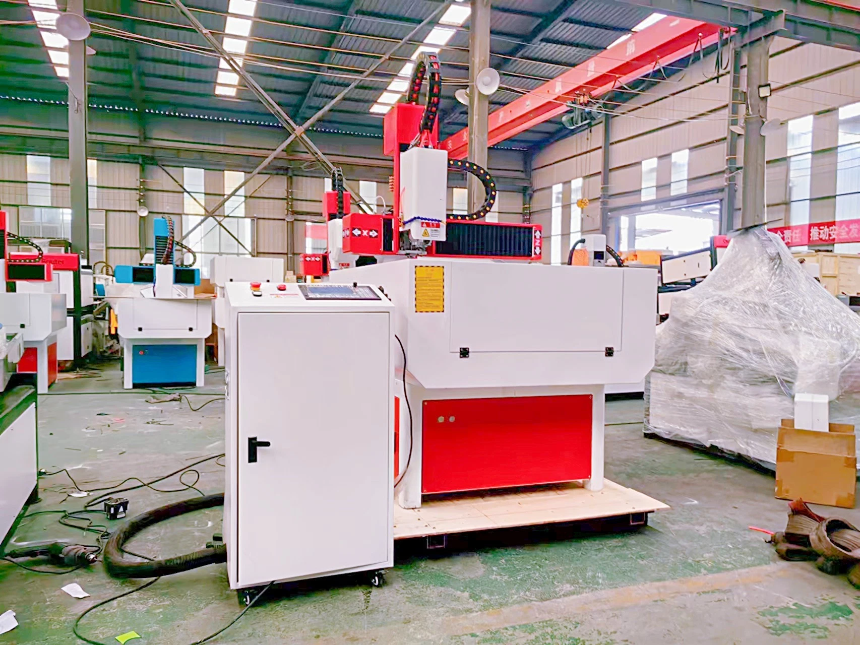 600*600mm Atc CNC Router for Metal Aluminum Cutting