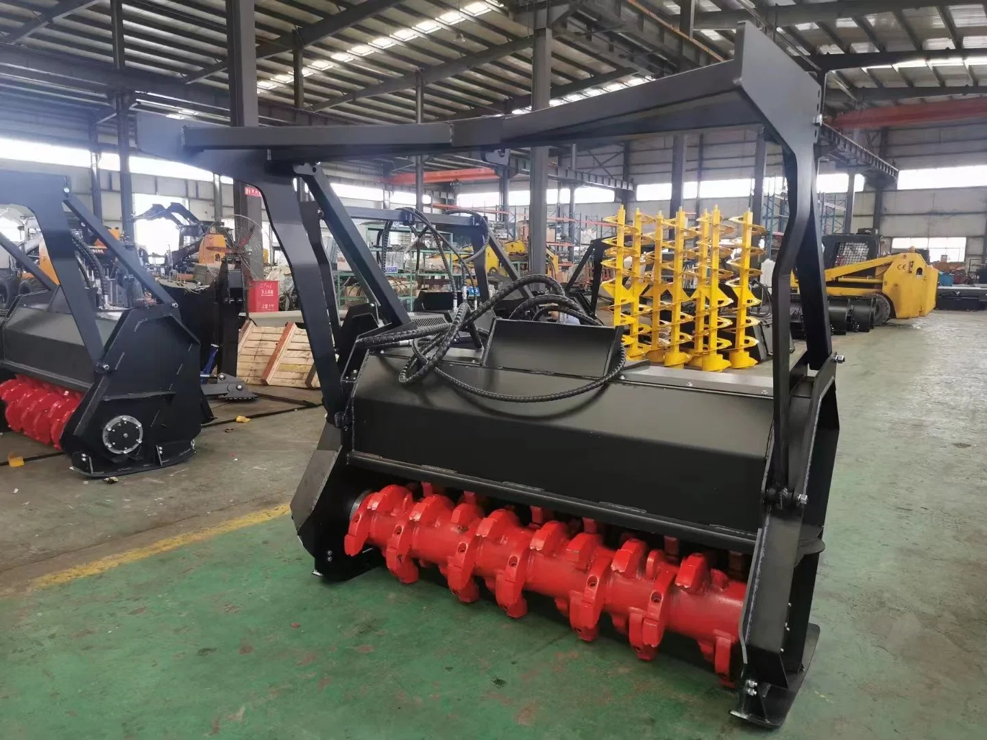 Construction Machinery Loader Attachments Forest Mulcher for Skid Steer Loader