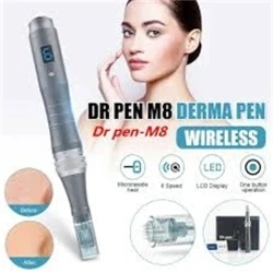 El Dr. Pen Dermapen M8 original del fabricante de plumas Microneedling Dermapen Derma Cartucho M8 de agujas para plumas Dra.