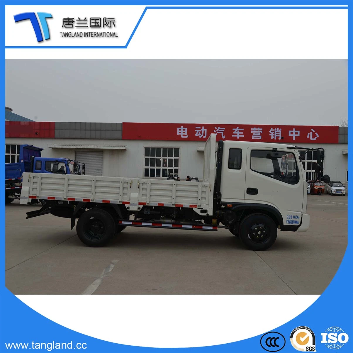 Loading Cargo Truck/Flatebd Truck Load4-8 Tons Wheel Truck