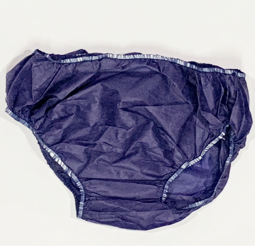 Breathable Disposable Use Soft Non-Woven Triangle Shape Unisex Underpant for SPA/Travelling/Hotel