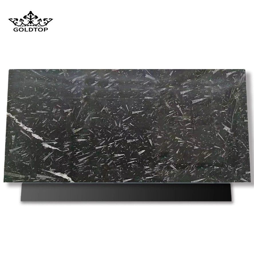 Black Marquina Floors Tiles Kitchen Countertops Worktop Table Tops Bathroom Vanity Wall Panels Natural Stone Slab Marble