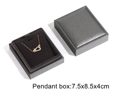 Light Blue Paper Jewelry Display Package Set Customized Small Jewel Gift Packing Storage Case Plastic Watch Bracelet Box