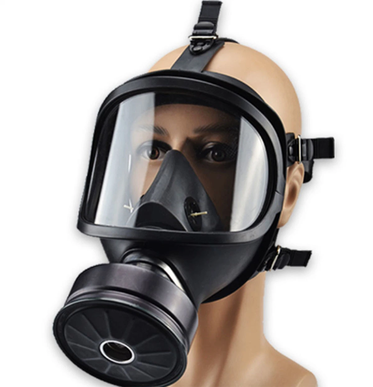 الخزان الفردي لحماية الغاز قناع العين الحرة التنفس