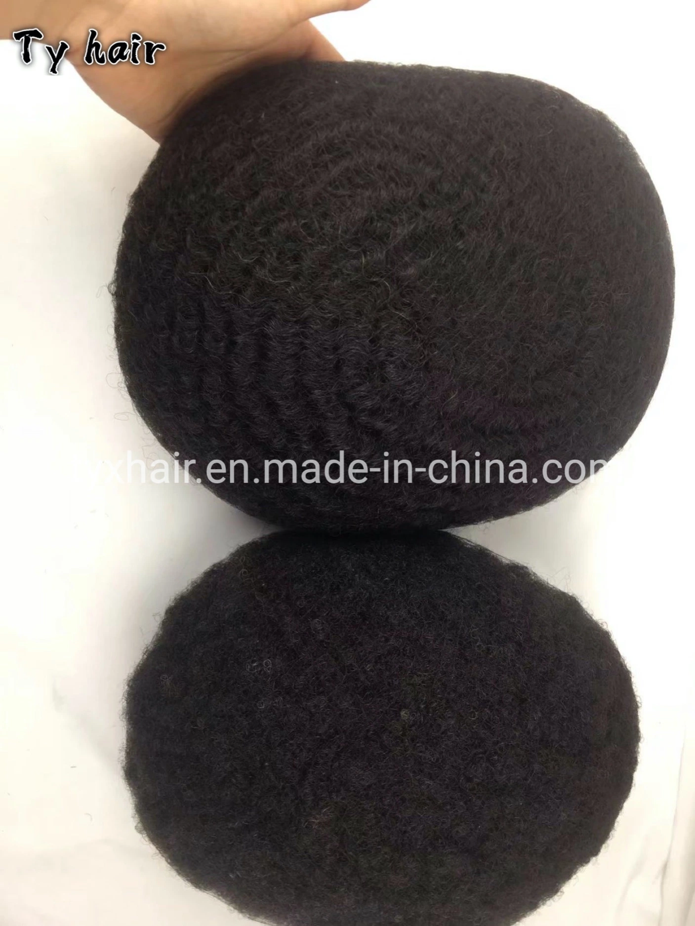 4mm 6mm 8mm 10mm 12mm African - American Afro Wave Unit 1b Ready Shipment Men Wigs Toupee Hair Replacement