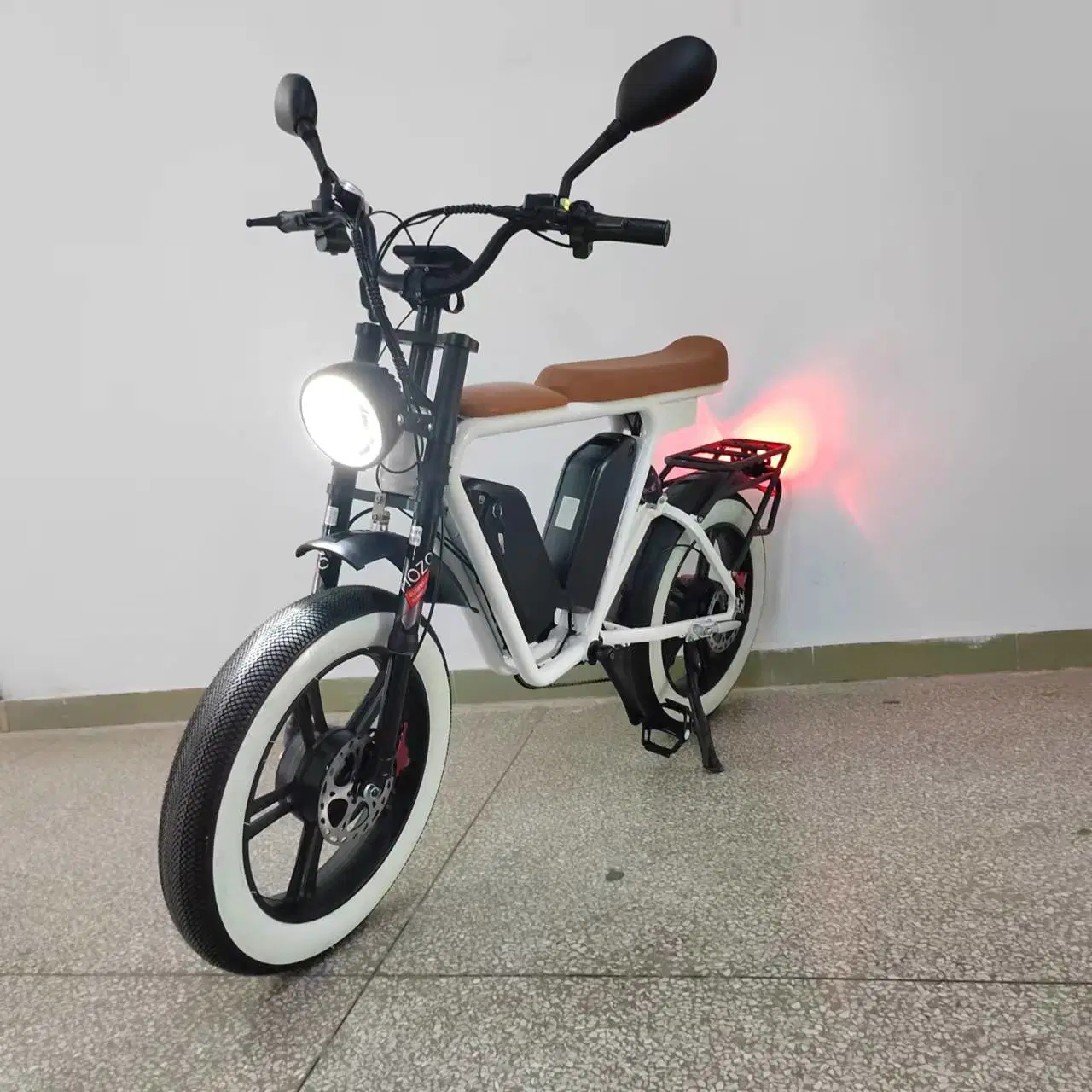 Motor Doble 2000W batería Doble 44ah/52V bicicleta eléctrica eBike