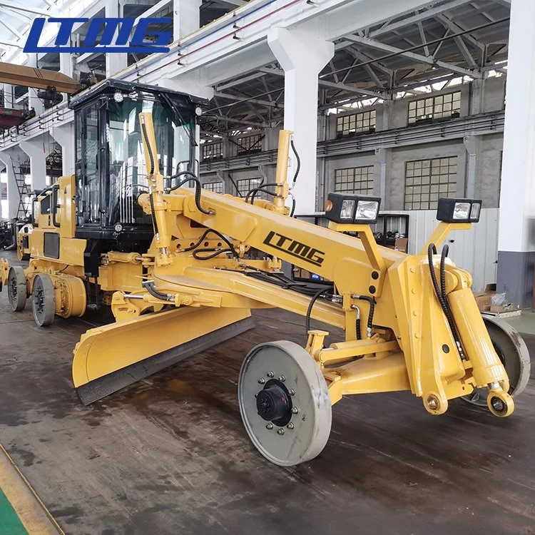 Ltmg Construction Grader Machine 100HP 135HP 165HP 180HP 220HP Hydraulic Motor Grader with Front Dozer Blade and Rear Ripper