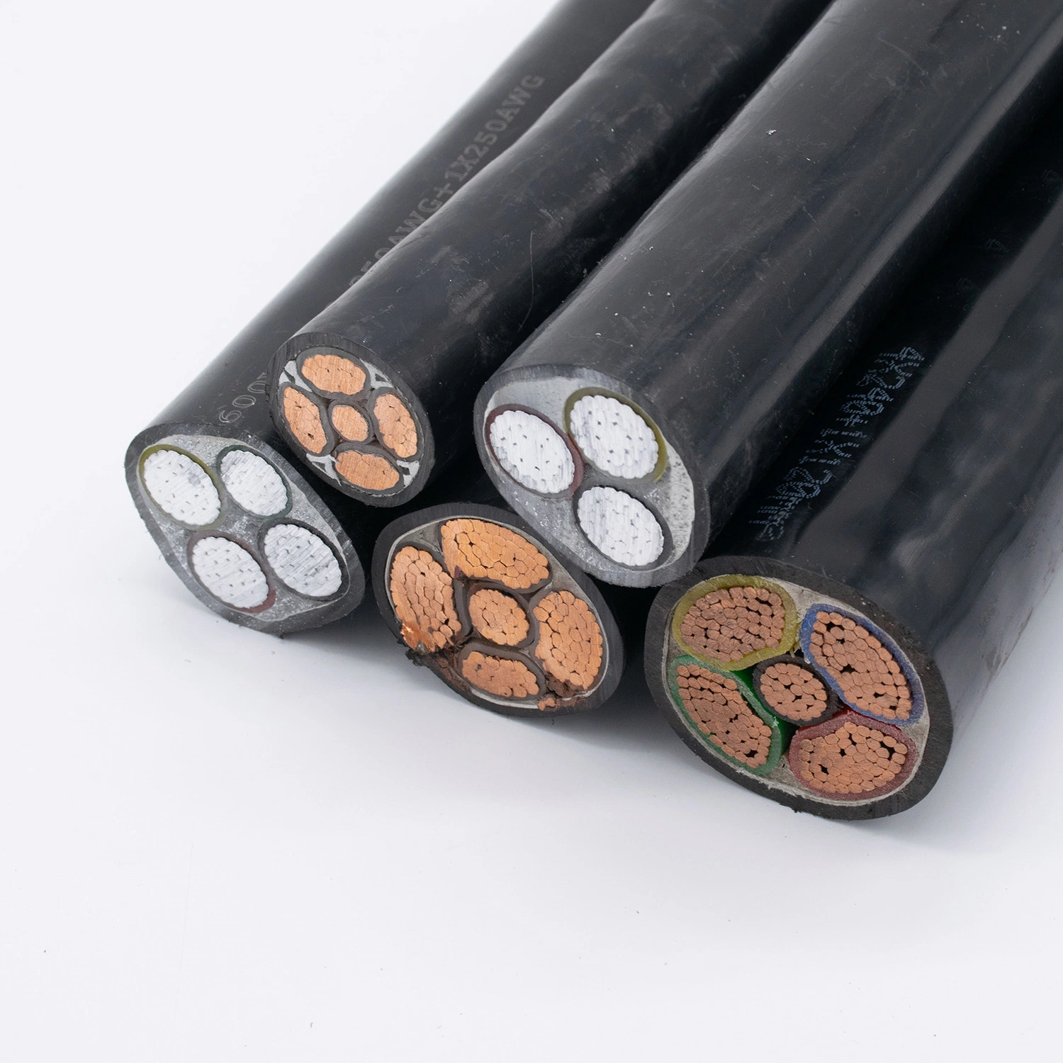 0.6/1kv Electric Aluminum Conductor PVC/XLPE/PE Insulated PVC Sheathed Low/Medium Voltag Electrical Power Cable