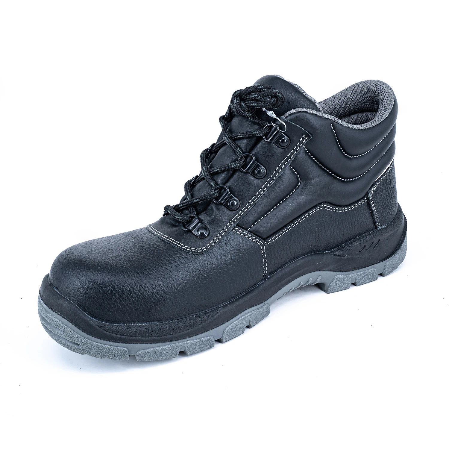 CE Sport Steel Toe PU Outsole Leather Safety Work Shoes Safety Footwear Sneakers