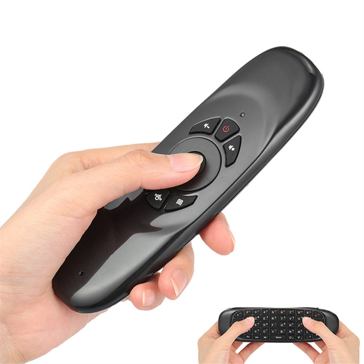 C120 Air Mouse with Voice Search Smart TV Remote 2.4G Portable Wireless Keyboard for Smart TV Remote Control