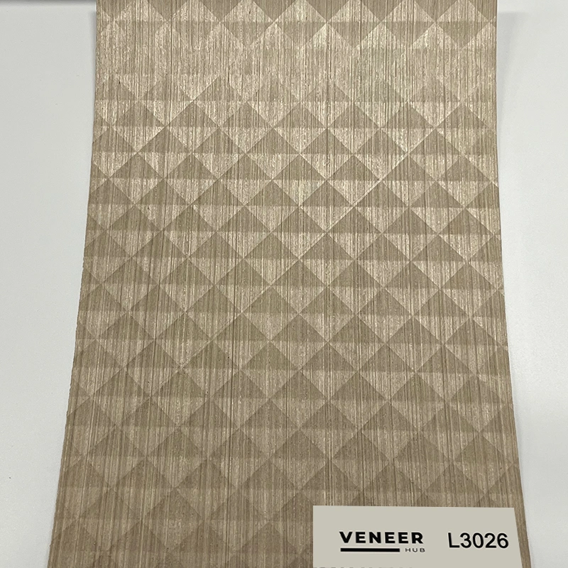 New Design Hot Sell 3D Textured Wood Veneer For Sale Timber Veneer Suppliers For Corporate
