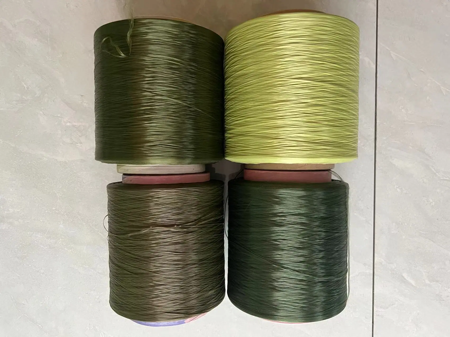 Polypropylene Yarn 144f Multifilament Yarn PP Color Thread Knitting Yarn
