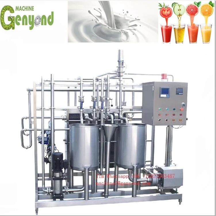 Uht Tubular Sterilizer Plate Type Milk Sterilizer