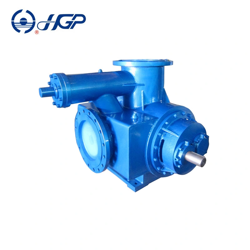 High Temperature Double Insulation Jacket Asphalt Pumps Two Screw Bitumen Pumps