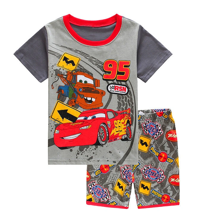 Clothes Boys Pijamas Children&prime; S Pyjamas Clothing Sets Kids Cartoon Pajama