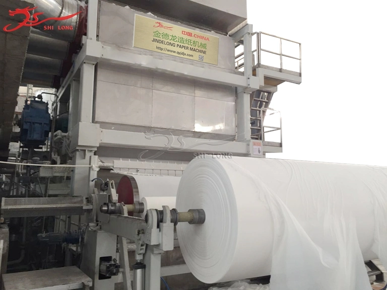 Large Capacity High-Speed Crescent Toilet Paper Machine Jumbo Roll Paper Production Machinery