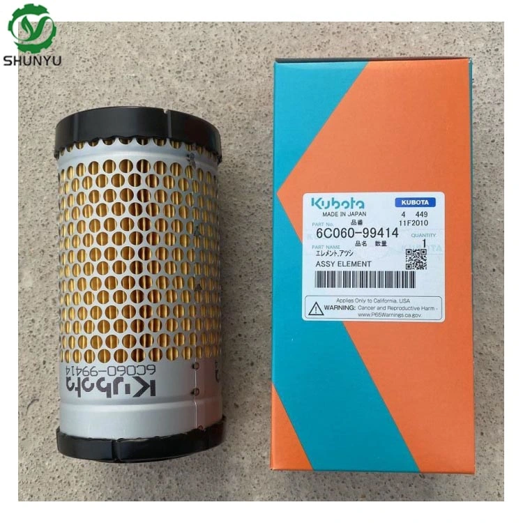 Kubota Excavator Parts U15 U17 U20 Spare Parts Ra011-62190 Filter Return for Sales