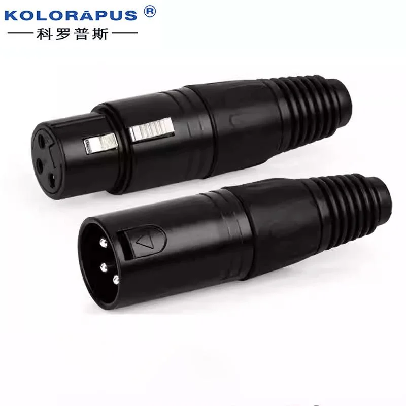 موصل XLR ثلاثي النواة