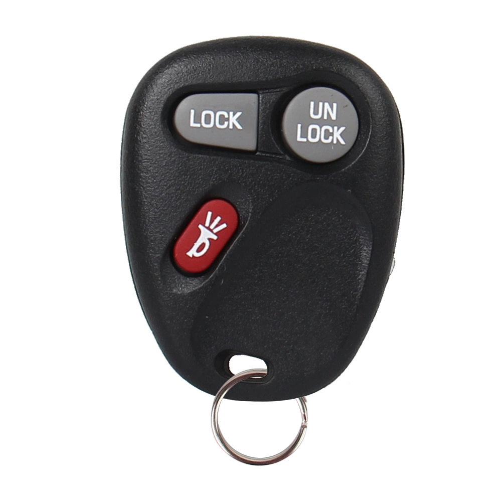 2 Replacement Keyless Entry Remote Control Key Fob Clicker Transmitter 3 Button - Black