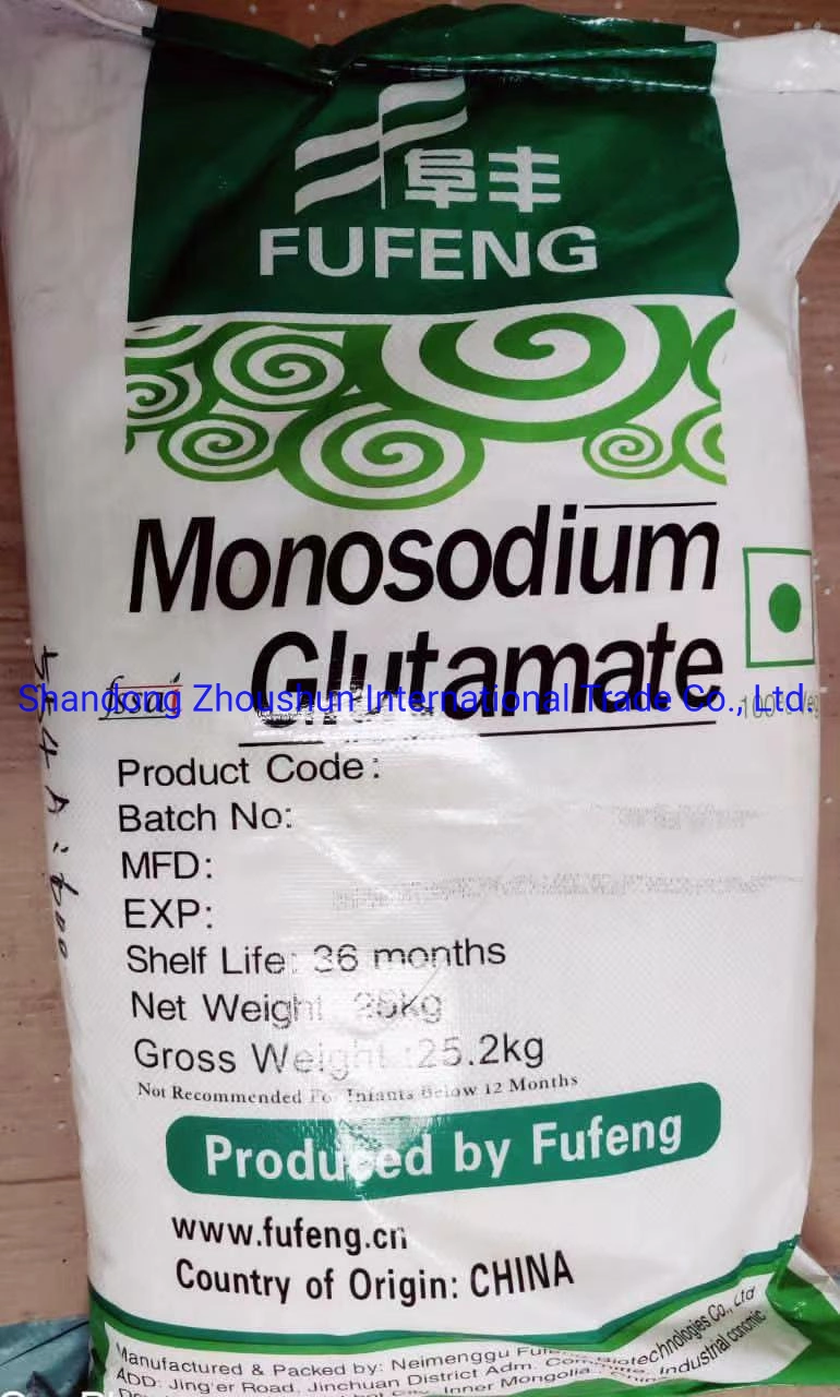 40 Mesh glutamato monosódico gms Food Grade el 99,9% en el precio se usan como alimento potenciador del sabor