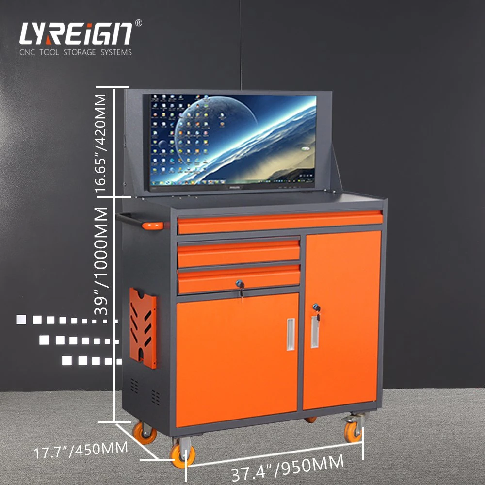 Industrial PC Cabinet Standard Workshop Use Movable Computer in Cabinet