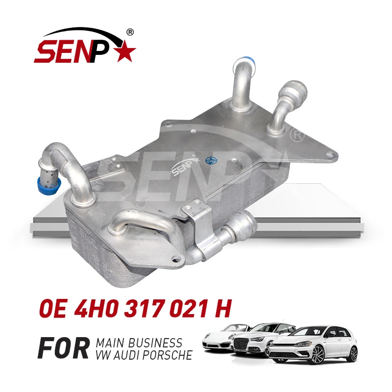 Senp Auto Refroidisseur d'huile du circuit de refroidissement pour Audi A7 A6 A8/S8 Quattro 4H0 317 021 h 4h0317021H