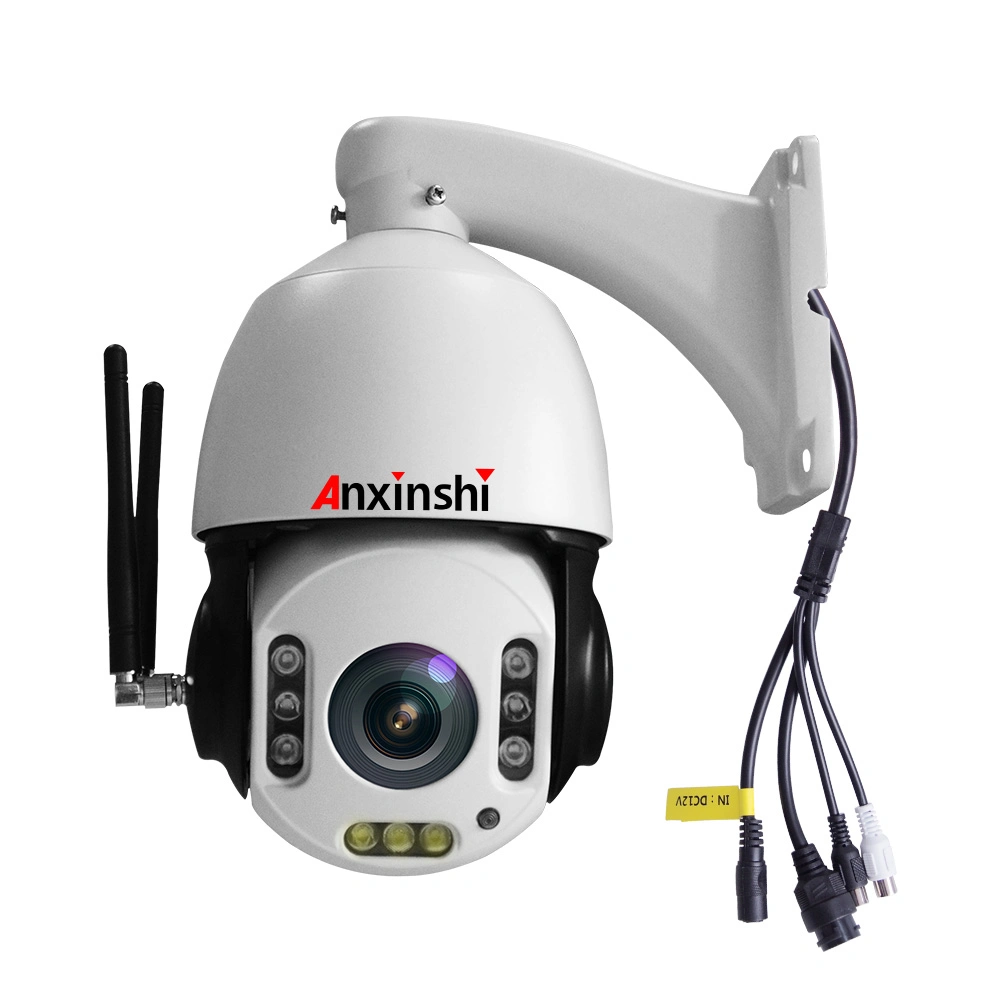 Anxinshi 5MP Starlight 3G 4G Wireless Auto Tracking Câmara IP