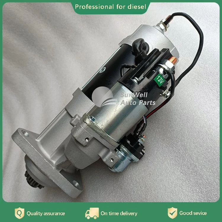 38 Mt-HD Diesel 6CT8.3 6CT Engine Parts 12V Volt Starter Motor 3965283 5267908 5363432 3939302 3921402 3910643 3906751