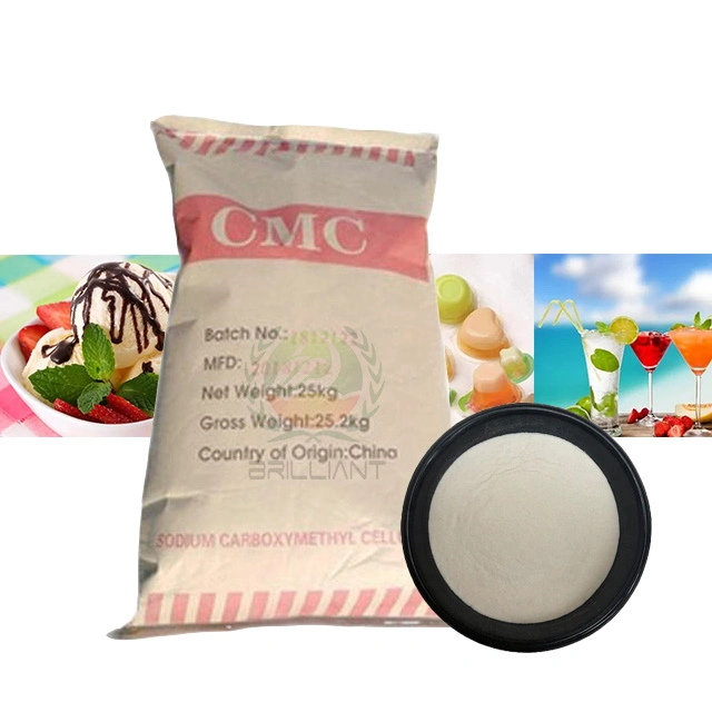 Best Emulsifier Food/Detergent Grade Thickener Sodium Carboxymethyl Cellulose CMC