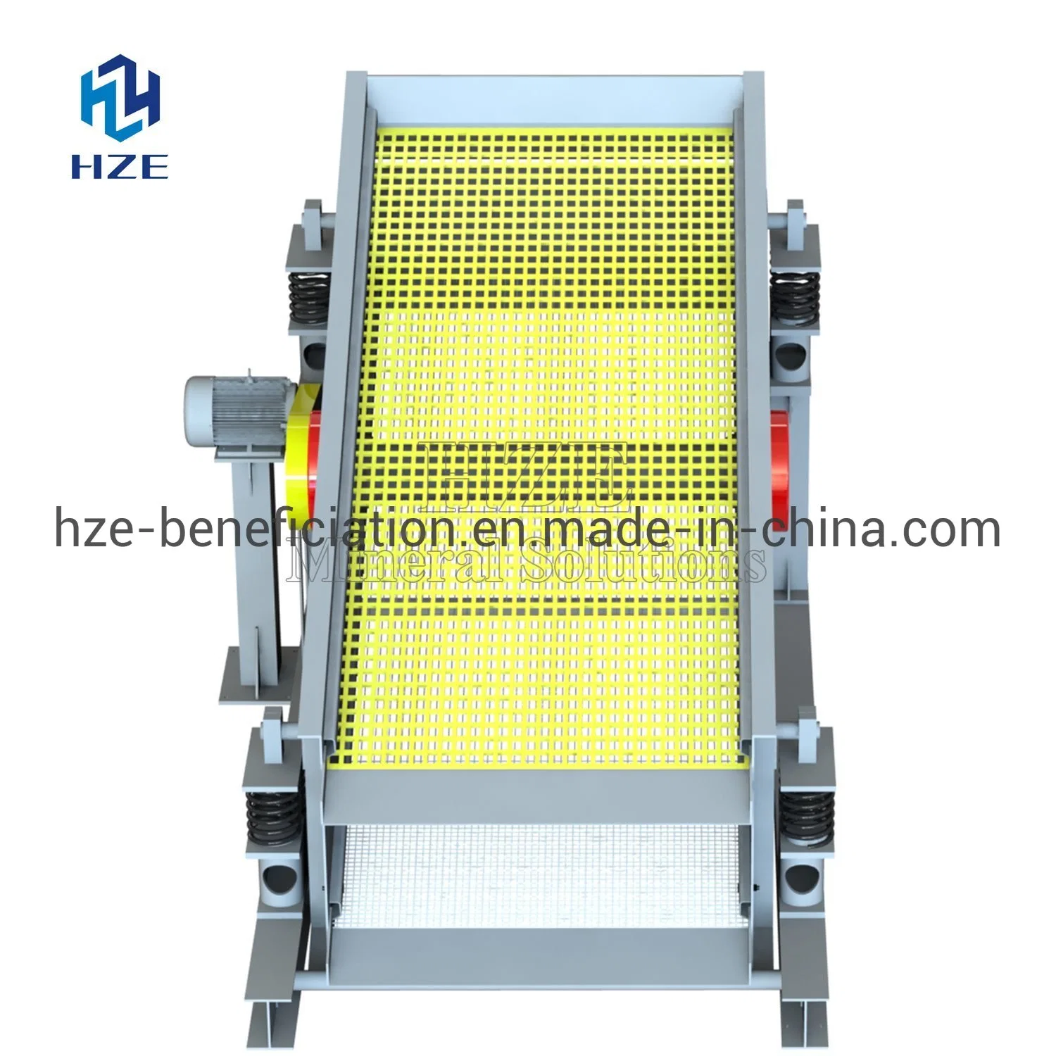 Stainless Steel Sieve Vibrating Screen of Ore Processing Plant