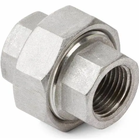 En Standard 1/2" Pn 12 Stainless Pipe Fitting Union Threaded Union