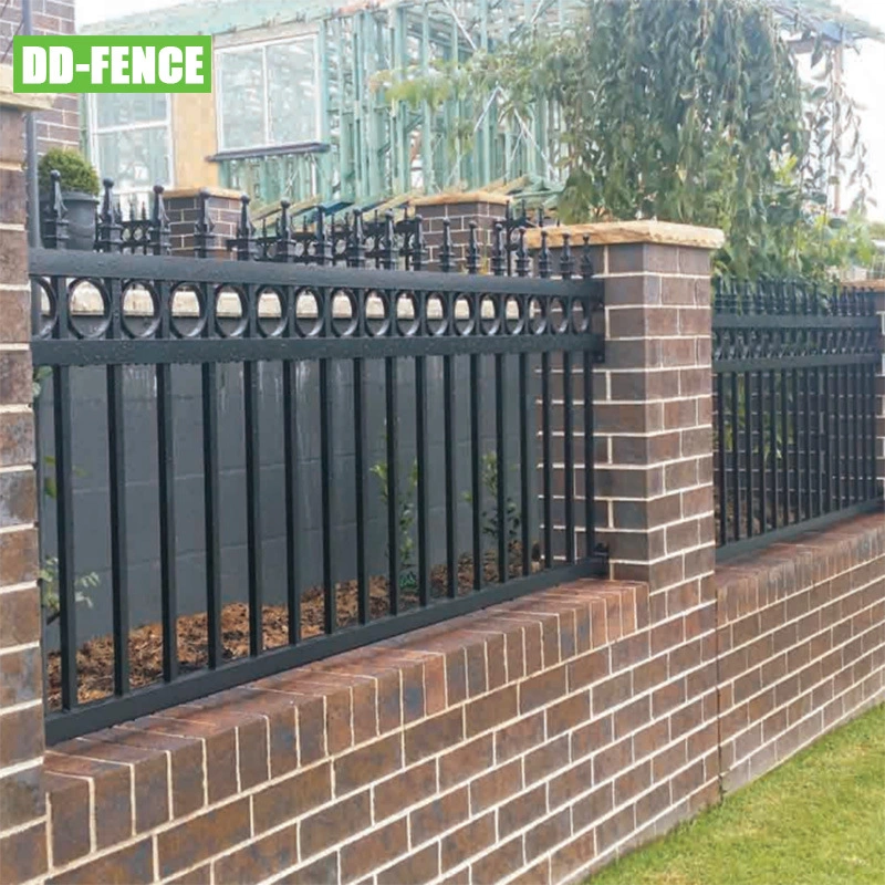 Factory Price Decorative Garden Gate Wrought Iron Gate Designs for Sale