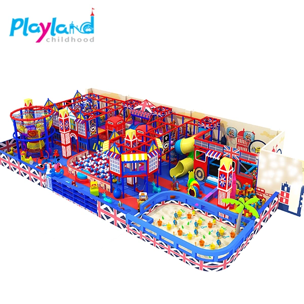 Commercial Kids Indoor Climbing Play Gym Jumping Playground Children Playground Sets