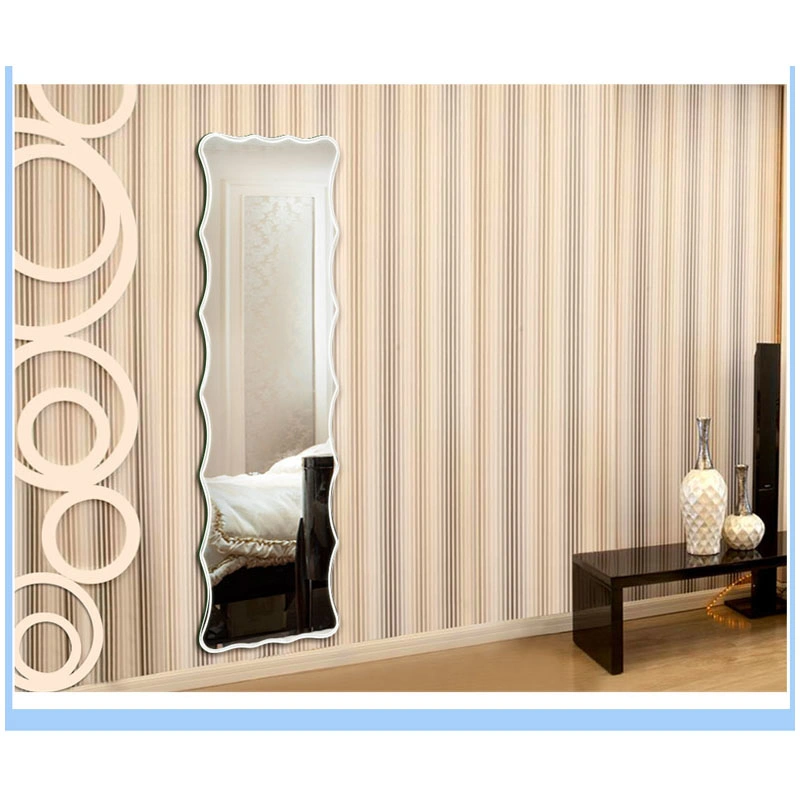 Full-Length Mirror Dormitory Self-Adhesive Wall Living Room Bedroom Door Home Floor Mirror