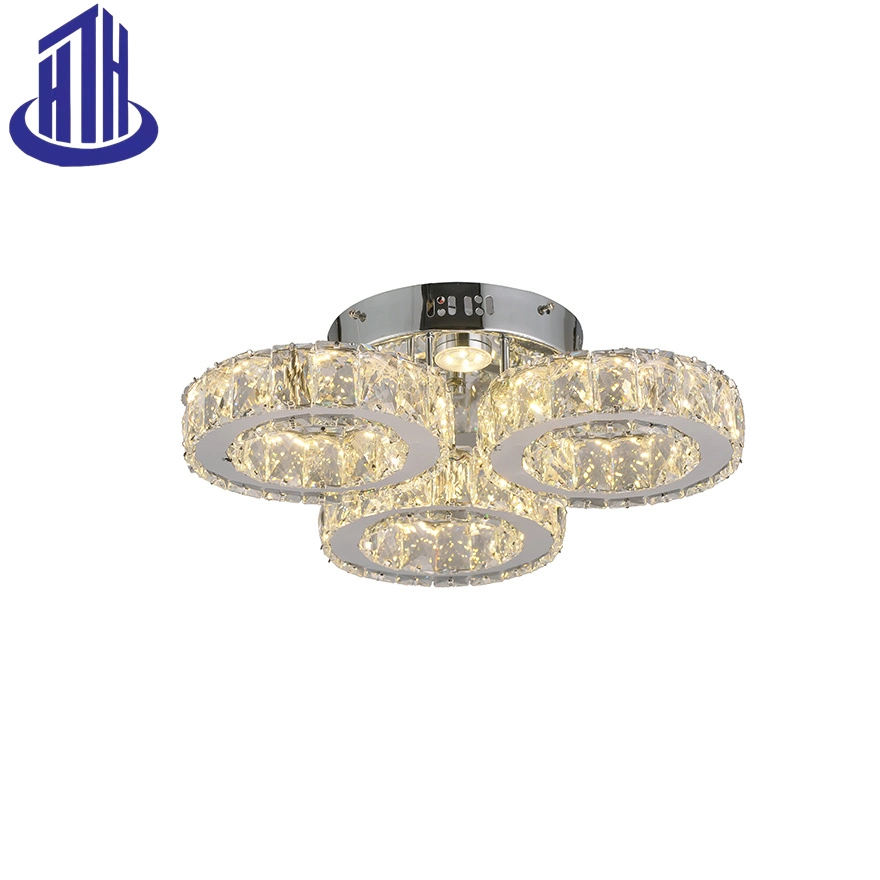 Потолочный светодиодный светильник Modern Crystal Circle Home Decoration (9324)