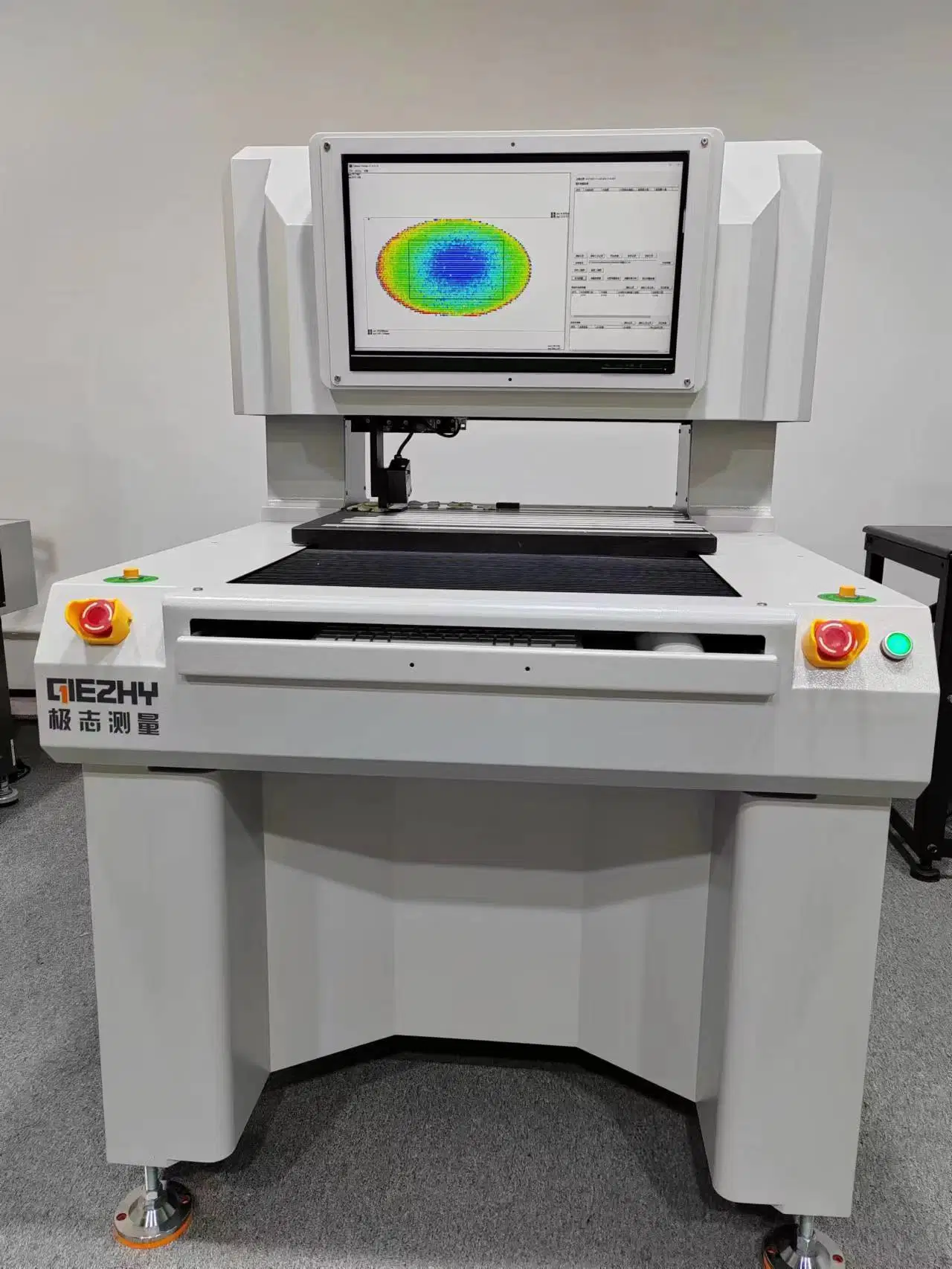 Teste de planicidade Máquina/instrumento de medição de planura/sistema de digitalização de superfícies a laser 3D
