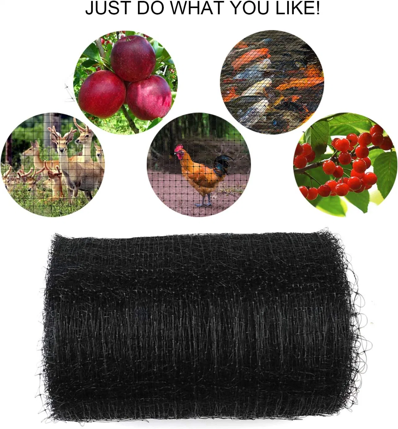 Garden Netting 6 Pack Blueberry Tomato Plant Fruit Pest Protection Drawstring Bag 3 Sizes Insect Netting for Birds Fruit Trees Vegetables Anti-Bird Nets