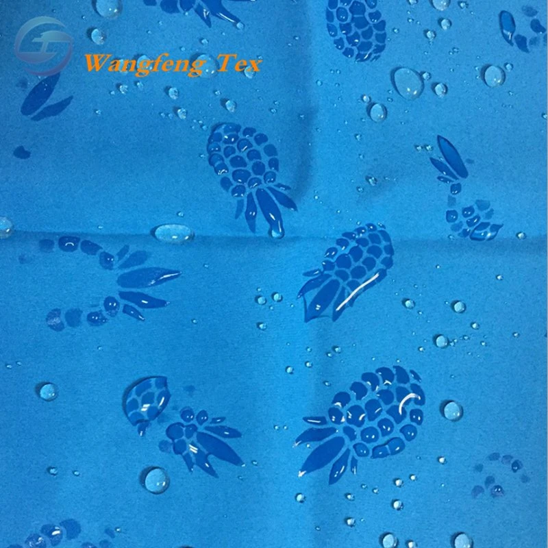 100% Polyester Microfiber Peach Maigc Printed Fabric Custom Designed for Beach Pants