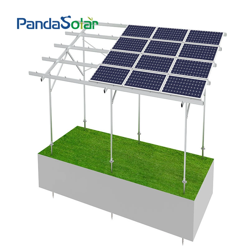 Pandasolar Professional Aluminum Alloy Low Cost Multi-Span Pre-Fabricated OEM Frames Solar Argricultural Greenhouse Structure Manufacturer