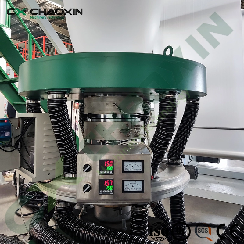 Automatic High Speed Rotating Die Head Industrial Agricultural HDPE LDPE PE Blown Film Machinery Extruder Biodegradable Plastic Bag Film Blowing Machine Price