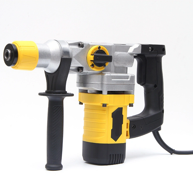Rotary Hammer Drill 1-1/4 Inch SDS-Plus 12A Heavy Duty Demolition Hammer Drills Corded for Concrete Stone 4 Functions