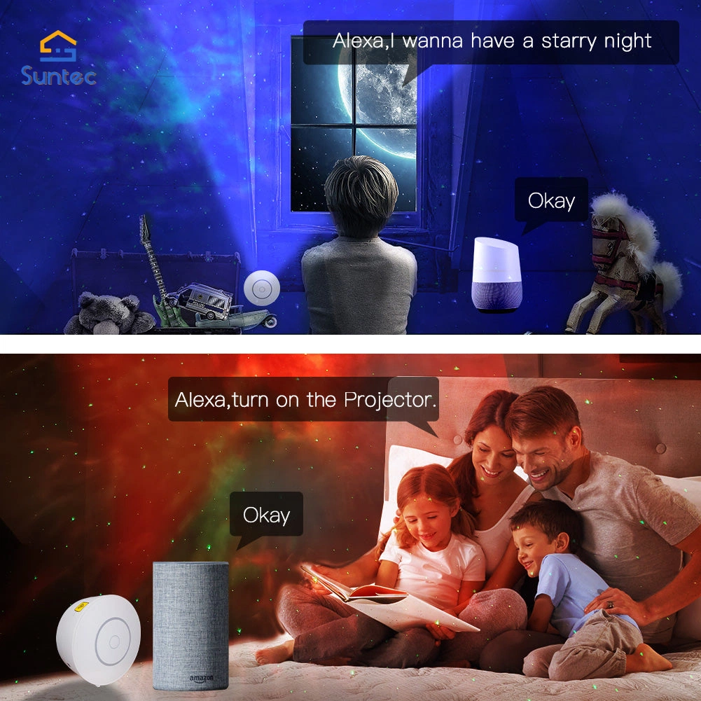 2022 Laser Projector Lamp Projection Speaker Bt Music Starry Mini Star Projector