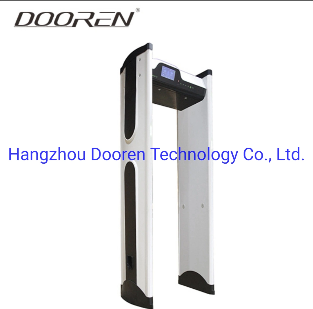 Intelligent Temperature Detector Door, Metal Detector System