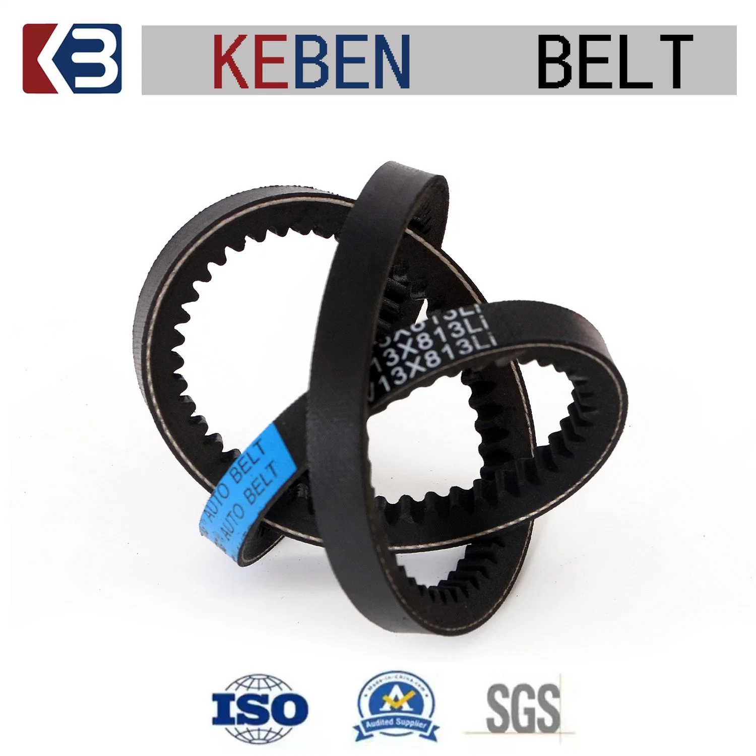 A31 B41 B51 B61 B32 B1350li Rubber Toothed Belt Automobile Rubber Teeth Belt Auto Fan Belt